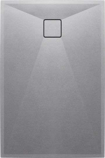 Deante Rechteckig Granit Dusche x90cm Gray