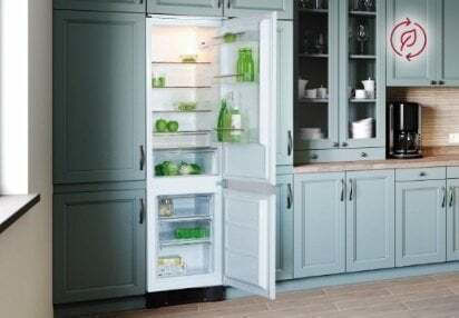 MPM Combină frigorifică 244lt Î178xL54xA54cm. Alb MPM-259-KBI-16/AA