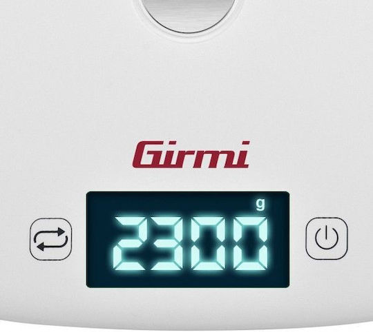 Girmi PS02 Digital Kitchen Scale Up to 5kg White