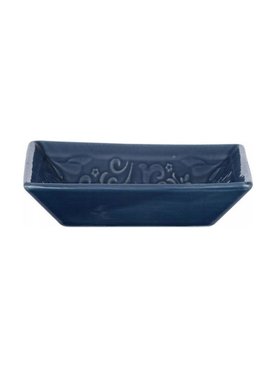 Wenko Seifenschale Keramik Blau