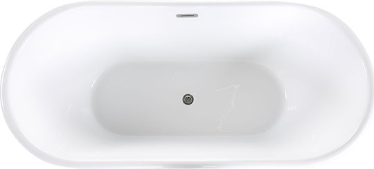 Beliani 295621 Freistehende Acryl Badewanne 170x80cm Beliani 295621 Freistehende Acryl Badewanne 170x80cm