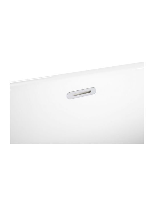 Beliani Cadă de baie cu montaj liber Acrilic 170x80cm