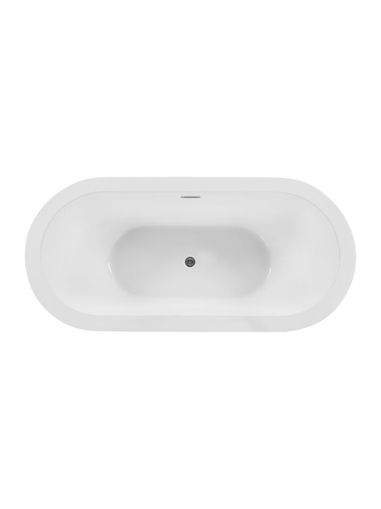 Beliani Cadă de baie cu montaj liber Acrilic 170x80cm