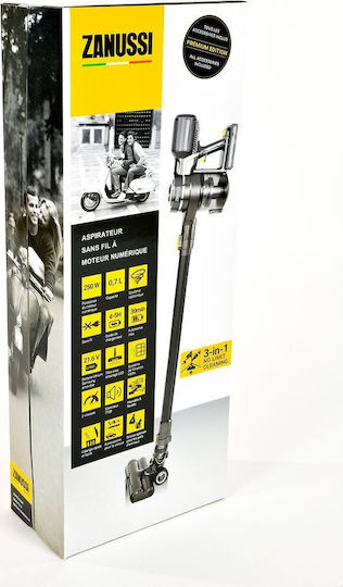 Zanussi RVC20 Επαναφορτιζόμενη Σκούπα Stick 21.6V Γκρι