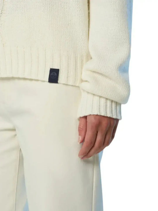 Women's Sweater Woolen White