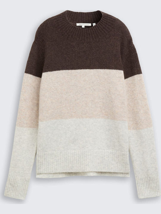 Women's Sweater Colour Blocking