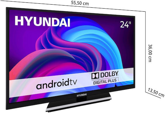 Hyundai Smart Television 24" HD Ready LED HLA24354 HDR (2023)
