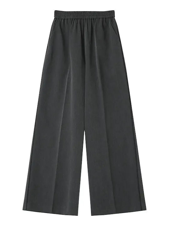 Damen Stoff Hose Anthracite