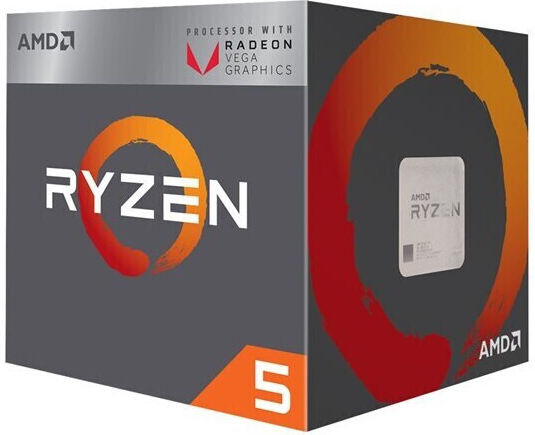 AMD Ryzen 5 3400G 3.7GHz Процесор 4 Ядра за Socket AM4 Tray