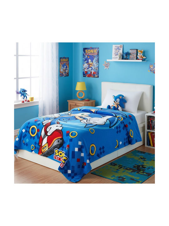 Disney Fleecedecke Blau 160cm