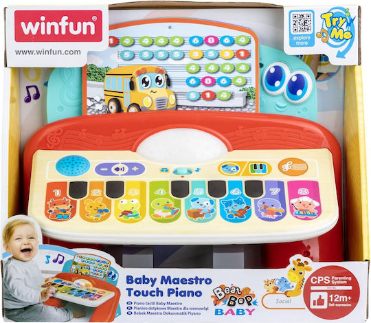 Winfun Musikinstrument mit Musik, Licht und Geräuschen für 12++ Monate