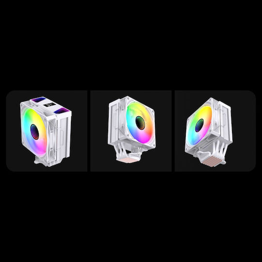 Rampage Octagon C70 CPU Kühlung für Socket 1700 / AM5 mit ARGB Beleuchtung Weiß