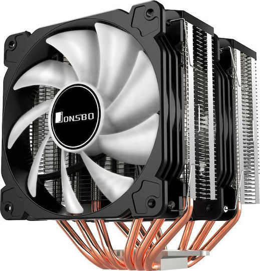 Jonsbo CR-2100 Ψύκτρα Επεξεργαστή Διπλού Ανεμιστήρα για Socket 1200/115x/AM3/AM3+
