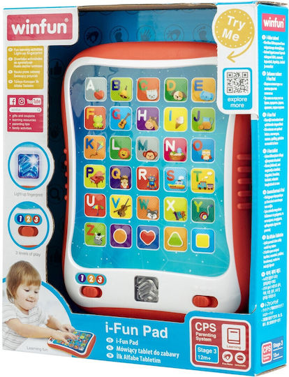 Winfun Baby Laptop-Tablet with Music and Sounds for 12++ Months
