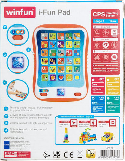 Winfun Baby Laptop-Tablet with Music and Sounds for 12++ Months