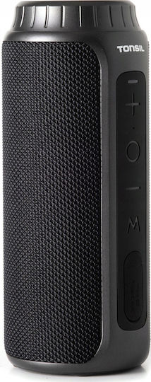 Tonsil Filp 6 Водоустойчиво Bluetooth високоговорител 20W с живот на батерията до 10 часа Черен