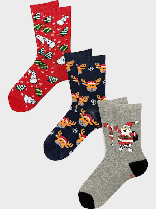 Design Socks Παιδικές Κάλτσες Πολύχρωμες 3 Ζευγάρια