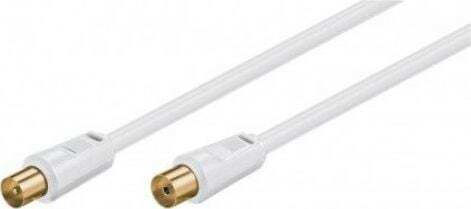 Goobay Wentronic Antenna Cable Coax male - Coax female 1m (70598)