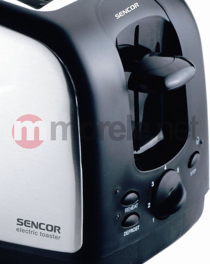 Sencor STS 2651 Toaster 2 Schlitze 850W Schwarz