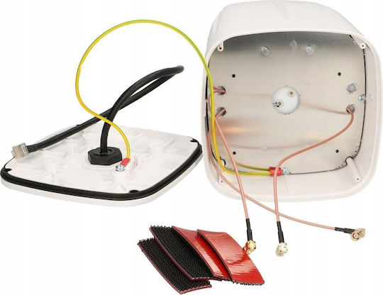 QuWireless QuMax External Directional Wi-Fi Antenna 6dBi with Ethernet Connection