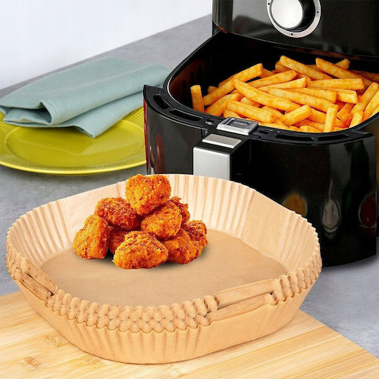 Vilde Αντικολλητικά Χαρτιά για Air Fryer 23x23εκ. 100τμχ