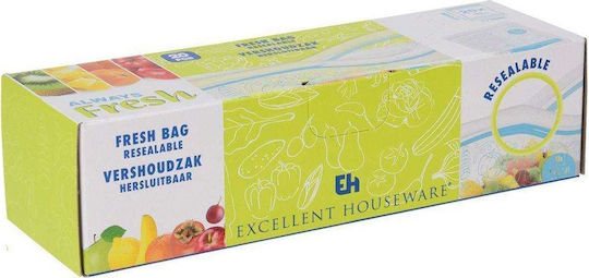 Excellent Houseware Μικρές Σακούλες Τροφίμων 23x23cm 20τμχ
