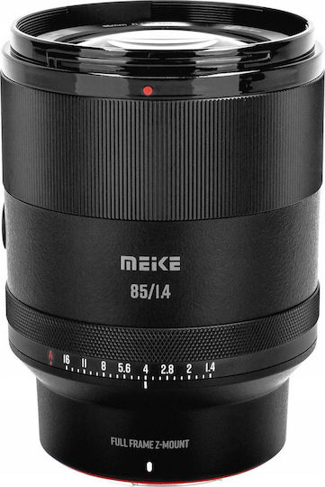 Meike Full Frame Φωτογραφικός Φακός AF 85mm F1.4 για Nikon Z Mount Μαύρος