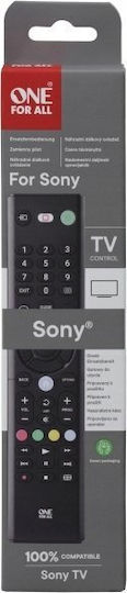 One For All Compatible Remote Control URC 1312 for Τηλεοράσεις Sony