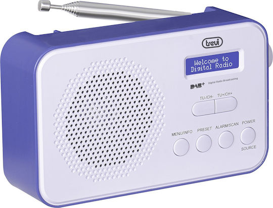 Trevi 7F9204 Επιτραπέζιο Ραδιόφωνο DAB+ Μπλε