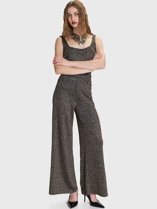 Femei Din material textil Pantaloni cu elastic Metal cu Paiete