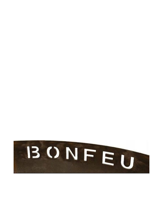 Firepit Bonfeu Bonbowl Plus Garden Fire Pit Gray 80x90x24cm