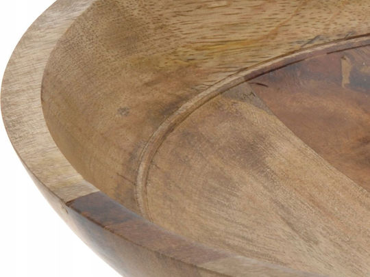 Zaros Decorative Bowl Brown 30x30x6.8cm