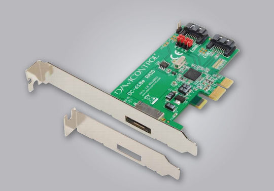 Dawicontrol Κάρτα PCIe σε 2 θύρες SATA III