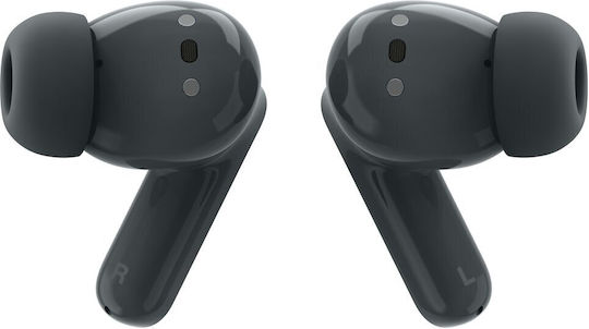 Motorola Moto Buds BASS Bluetooth Handsfree Earphones with Sweat Resistance and Charging Case Pantone Dark Shadow