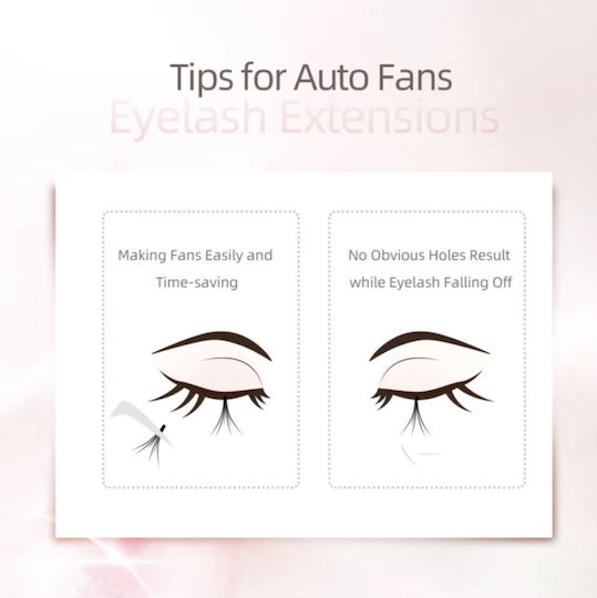 Nagaraku Easy Fanning Bloom Eyelash Extension 0.03d 10-12-14mm