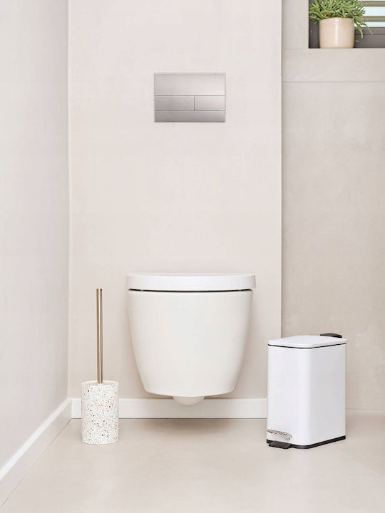 Zeller WC-Bürste mit Terrazzo-Zementbehälter Ø 10,3 cm