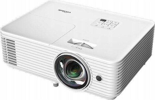 Vivitek Mini Projector LCD Λάμπας LED με Ενσωματωμένα Ηχεία