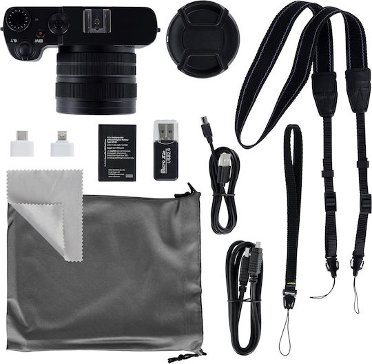 Rollei Powerflex Dual Lens Compact Camera Optical Zoom 8x Black