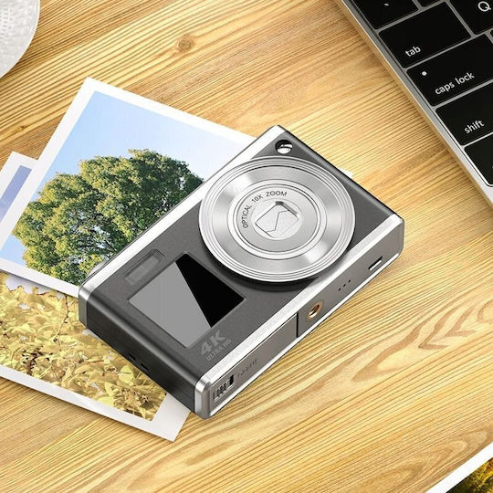 Xrec C23 Cameră Foto Compactă 48MP Zoom Optic 10x Neagră