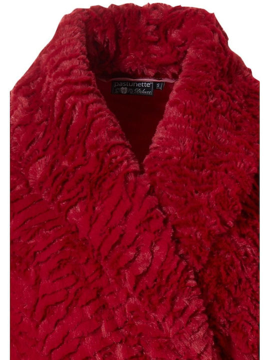 Pastunette Зимна Дамска Халат Red