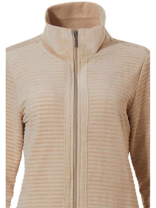 Pastunette Winter Women's Pyjama Set Soft Beige