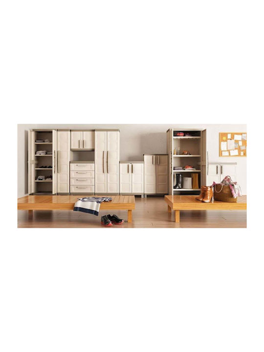 Dulap cu două uși Excellence Plastic 65x45x97cm