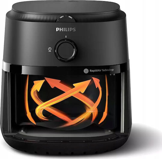 Philips Series 1000 Air Fryer 4.2lt Μαύρο
