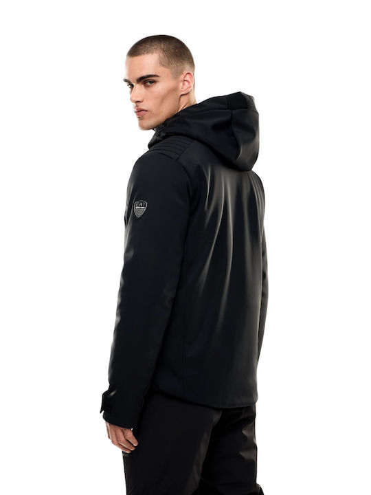 Winter Jacket Puffer Waterproof Black