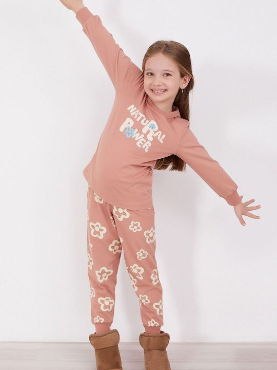 Roly Poly Детска пижама Зимна Light Brown Roly Poly Детска пижама Зимна Light Brown