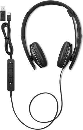 Lenovo Wired ANC Headset Gen 2 On Ear Căști Multimedia cu microfon