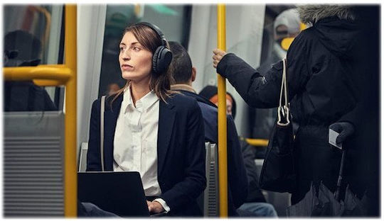 Epos ADAPT 660 Over Ear Multimedia Ακουστικά με μικρόφωνο και σύνδεση USB-A