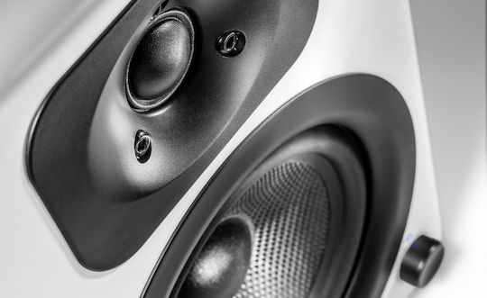 Wavemaster Two Neo Ασύρματα Ηχεία Υπολογιστή 2.0 με Bluetooth και Ισχύ 30W Λευκά