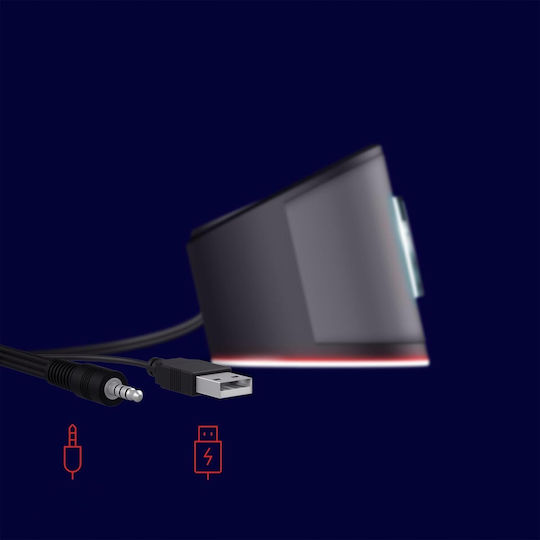 Defender Z10 Ηχεία Υπολογιστή 2.0 με Ισχύ 6W σε Μαύρο Χρώμα