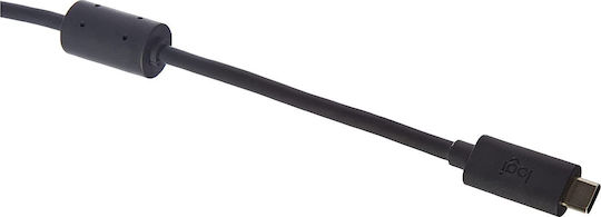 Logitech Meetup USB 2.0 Kabel USB-C männlich - USB-A Schwarz 5m (993-001391)
